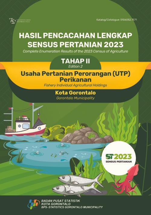 Hasil Pencacahan Lengkap Sensus Pertanian 2023 - Tahap II: Usaha Pertanian Perorangan (UTP) Perikanan BPS Kota Gorontalo