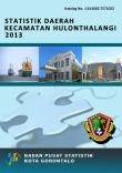 Statistik Daerah Kecamatan Hulonthalangi 2013