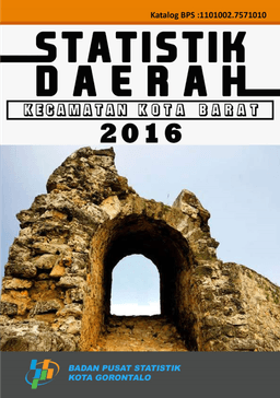 Statistik Daerah Kota Barat 2016