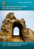 Kecamatan Kota Barat Dalam Angka 2013