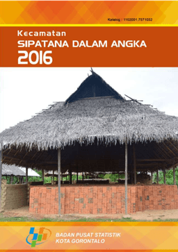 Kecamatan Sipatana Dalam Angka 2016