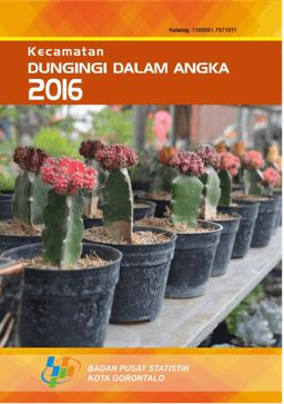 Kecamatan Dungingi Dalam Angka 2016